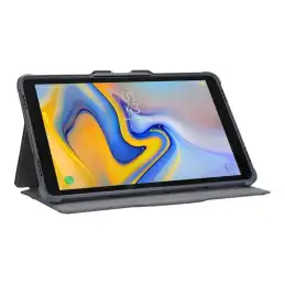 Targus VersaVu - Étui à rabat pour tablette - polyuréthane, cuir artificiel - noir - 10.5" - pour Samsung ... (THZ756GL)_6